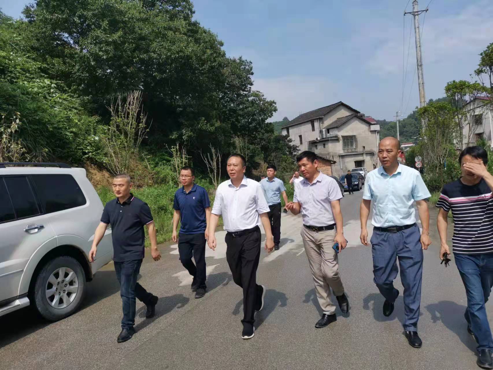 衡陽縣縣委書記曾建華赴東山礦業調研